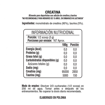 Creatine Creapure 500g - 7Nutrition