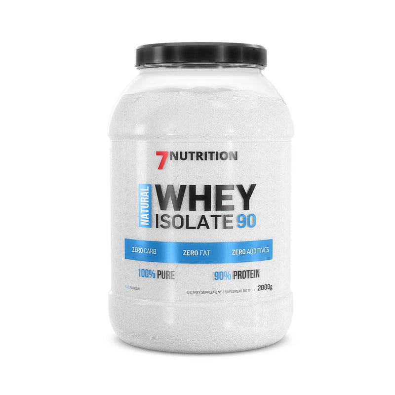 Whey Isolate 90 2kilos Sin Sabor - 7Nutrition